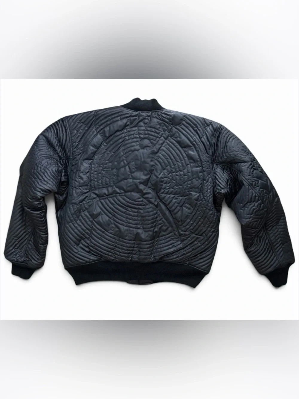 NIKE AIR JORDAN Full Zip Quilted Down Bomber Jacket Mens Large $300 II5314-010